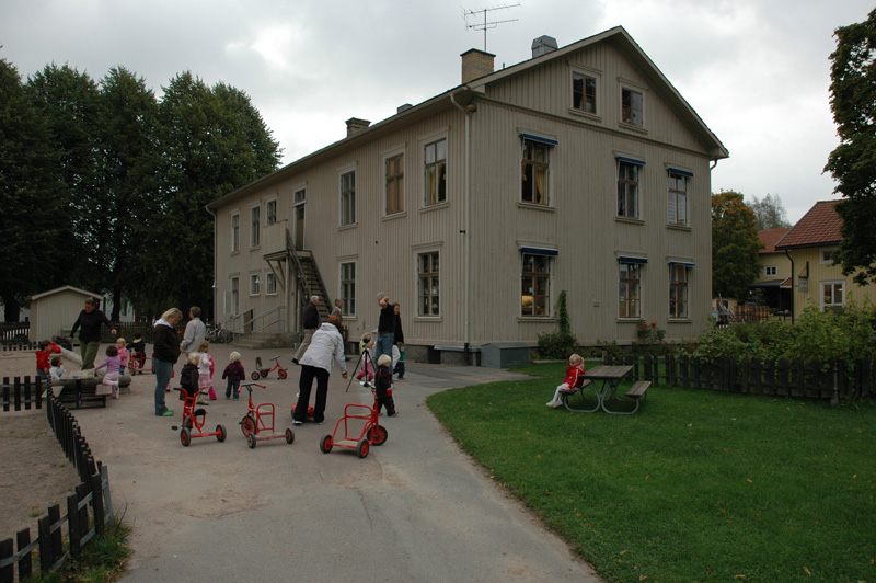 F d flickskolan inrymmer numera en förskola