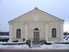 Adelövs kyrka, västgavel.