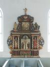 Altaruppsats tillverkad 1731 av Anders Ekeberg.