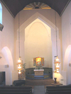 Interiör av Tranås kyrka
