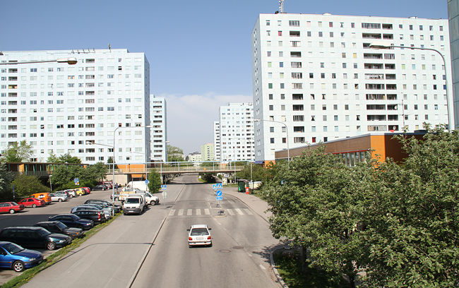 Hagalundsgatan från öster