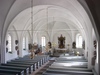 Östra Stenby kyrka, interiör mot öster.