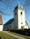 Dagsbergs kyrka från nordväst.