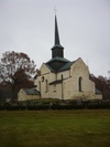 Skällviks kyrka från nordväst