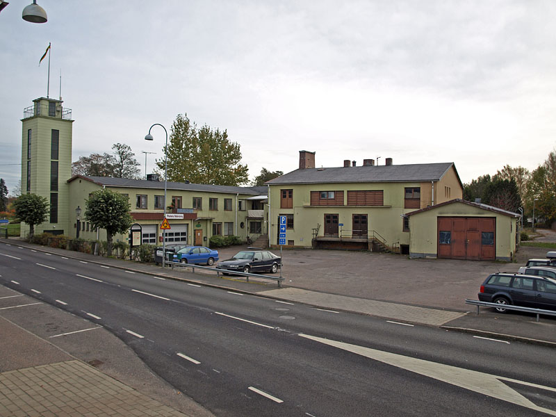 Amiralen 3, Storgatan 1. Översikt byggnad 1 (vänster) och byggnad 2 (höger).