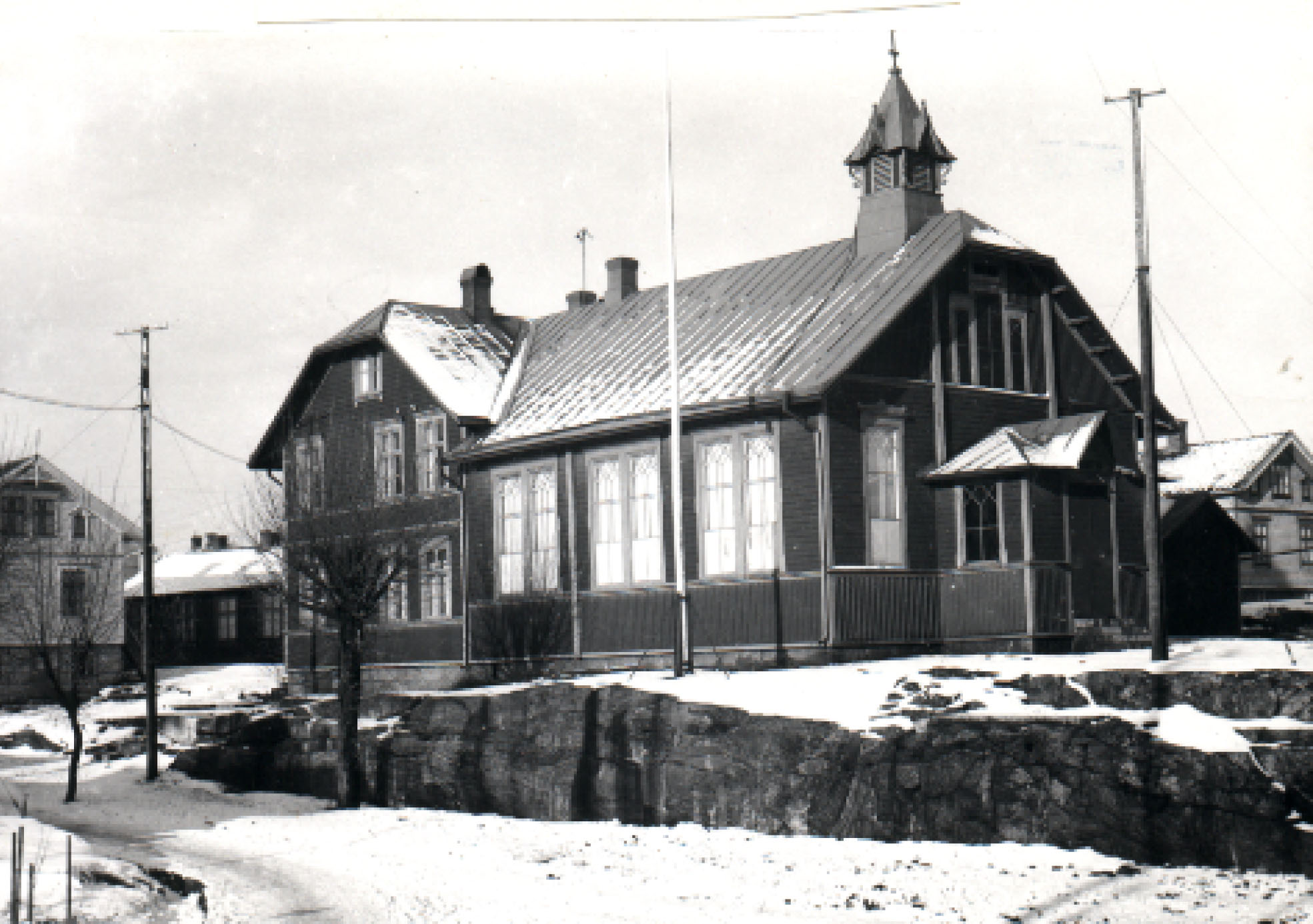 Smögens missionskyrka före 1954 års ommålning