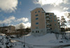 Skärholmen, Granholmen 5, Ekholmsv 250.

Byggnaden från norr, i förgrunden gångstråket, till väster skymtar Ekholmssskolan.