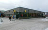 Skärholmen, Måsholmen 16, Måshlmstorget 26-28.

Posten i Skärholmens centrum.