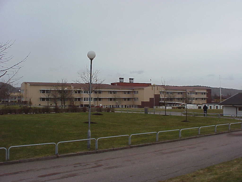 Kärra sjukhem under ombyggnad, våren 2000.