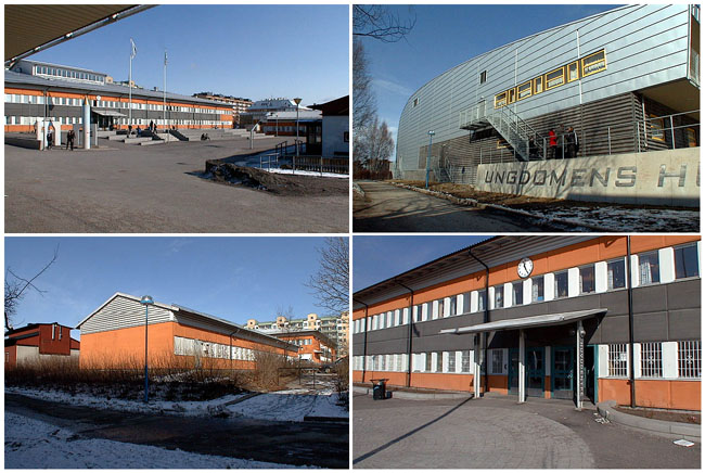 Rinkeby, Kvarnstocken 2, Rinkebystråket 13.

Collage, fr övre v hörnet till h , SAK06277, SAK06276, SAK06263, SAK06268