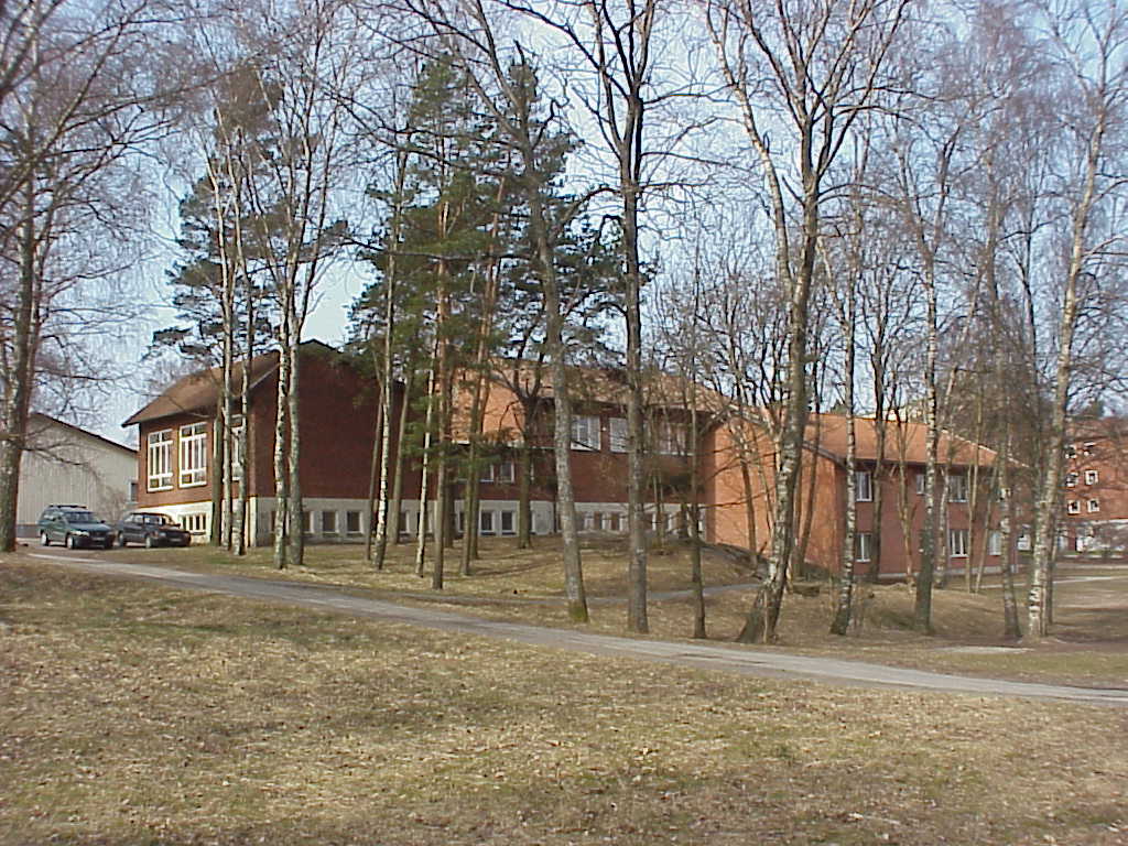 Rosendalsskolan, gymnastikbyggnad.