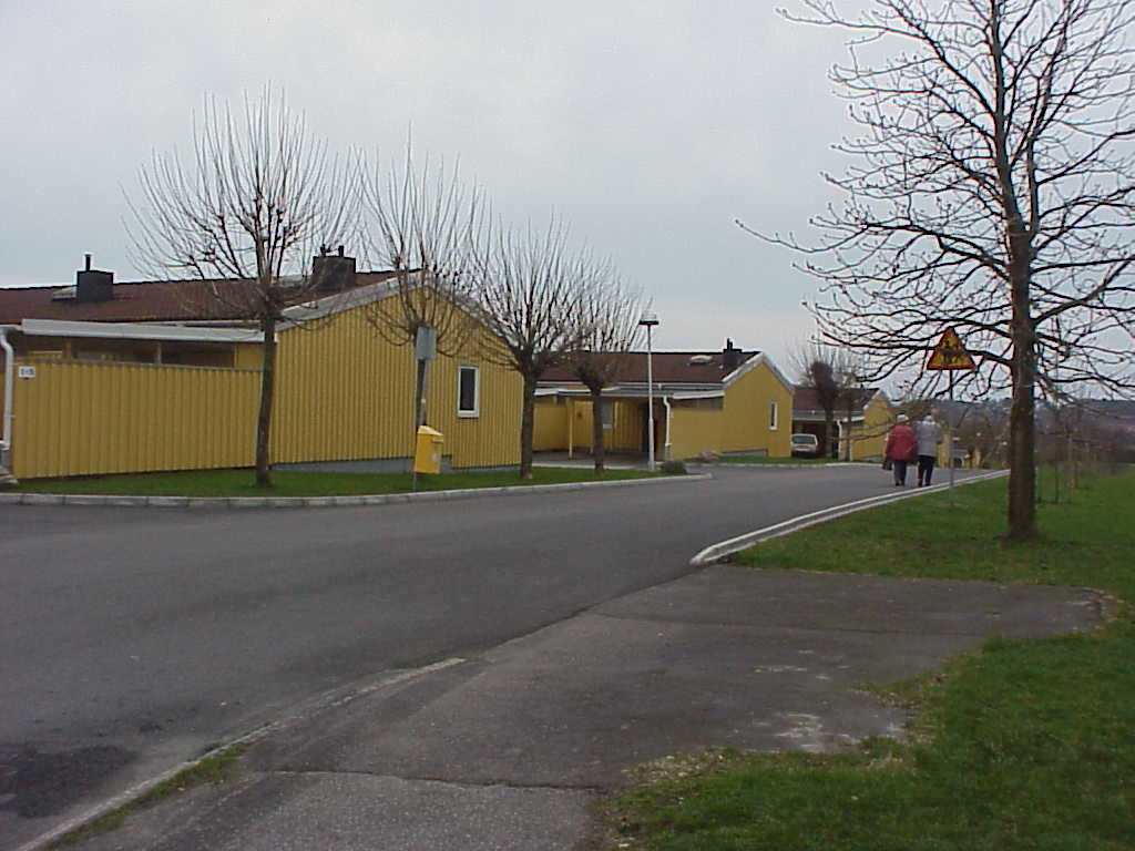 Radhusgavlar utefter Toftaåsgatan.