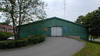 Garaget ligger som en skärm mot Jyllandsgatan. 
SAK12191 Sthlm, Kista, Odense 1, Jyllandsgatan 7-133, från N




