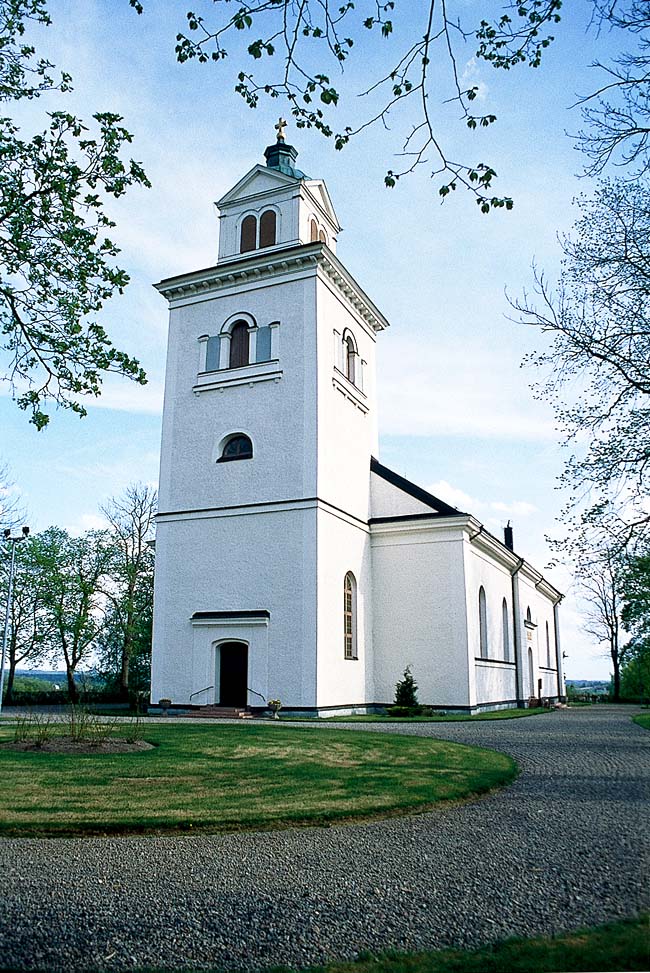 Hammars kyrka från nordväst