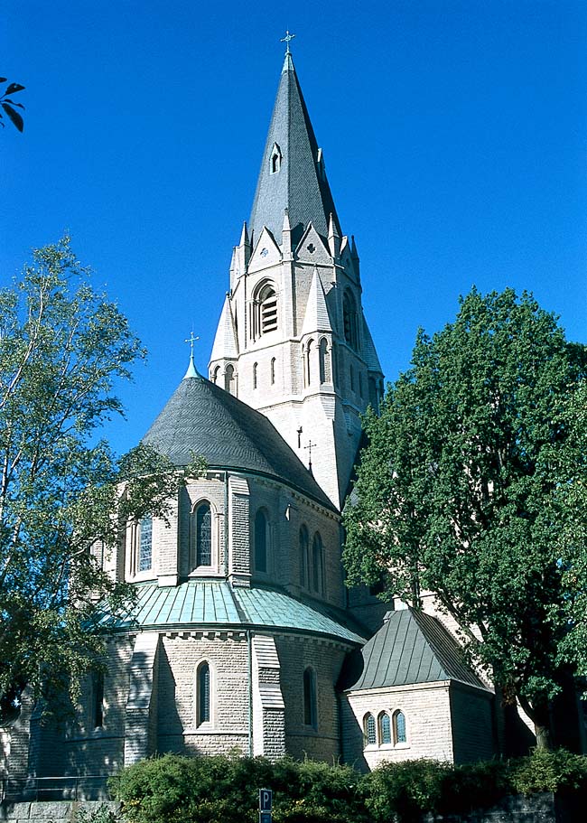 Olaus Petri kyrka från nordöst