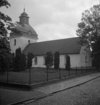 Falkenbergs gamla kyrka (Sankt Laurentii kyrka) från sydöst