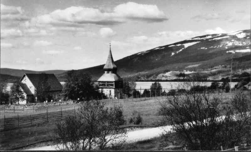 Åre gamla kyrkan från öst