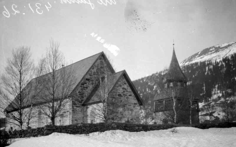 Åre gamla kyrka från sydväst