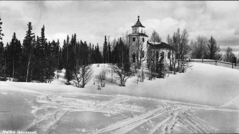 Vallbo kapell från sydväst