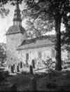 Björnlunda kyrka, västra delen av sydfasaden