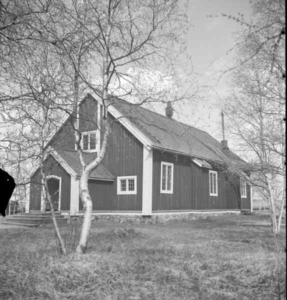Jukkasjärvi kyrka från sydväst