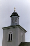 Tornet i Värsås kyrka har plåtklädd lanternin. Negnr  02/135-:32.jpg