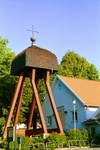 Däldernas kapell med klockstapel och församlingshem. Neg nr 02/169:11.jpg