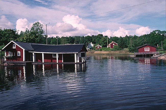 Inloppet till Hamnö glo.