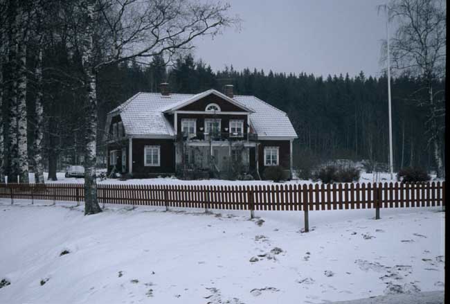 Prästgården norr om Järnskogs kyrka