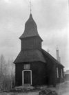 Oxbergs kapell från sydväst. Efter restaureringen 1915