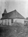 Oxbergs kapell från sydöst. Före restaureringen 1915