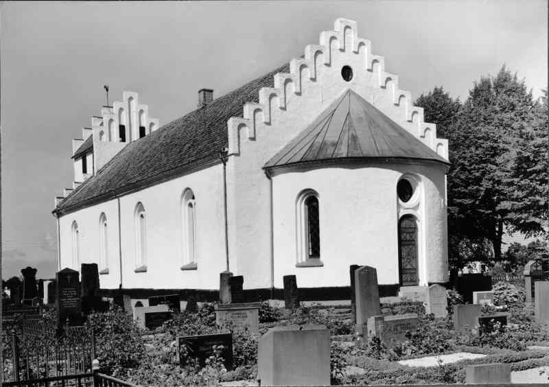 Bårslövs kyrka mot sydöst