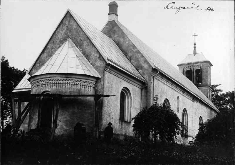 Långaröds kyrka mot nordöst