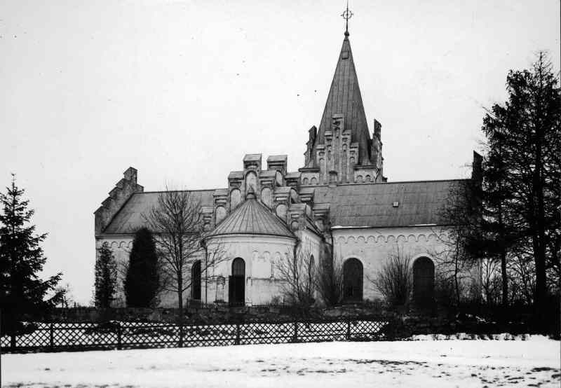 Höör kyrka mot öster