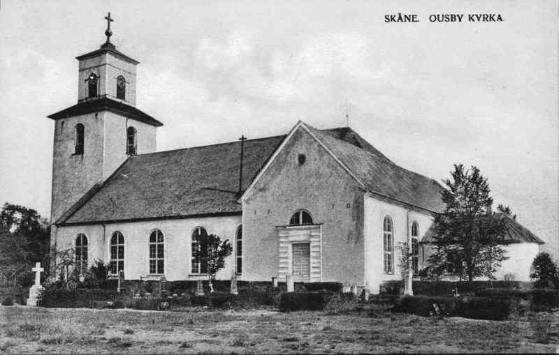 Osby kyrka mot sydöst