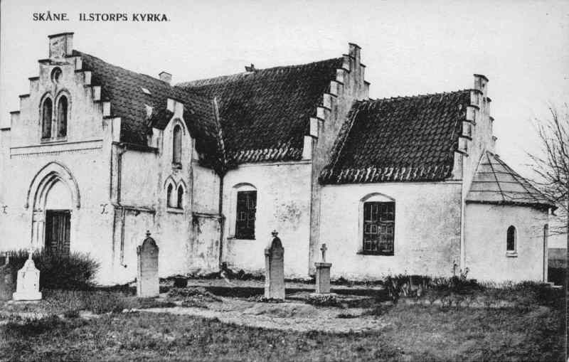 Ilstorps kyrka mot sydöst