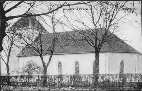 Vanstads kyrka mot sydöst