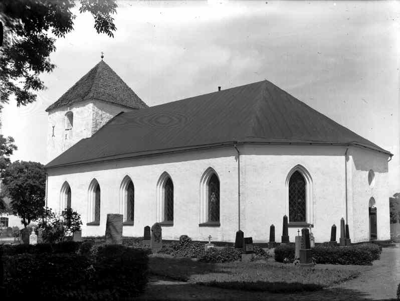 Vanstads kyrka mot sydöst