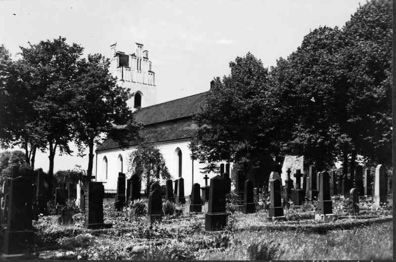 Billeberga kyrka mot sydöst