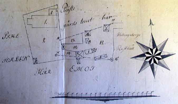 1788 års karta, Lantmäteriet i Kalmar