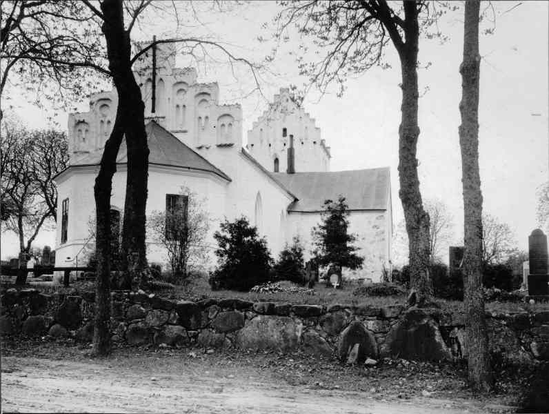 Barkåkra kyrka mot öster