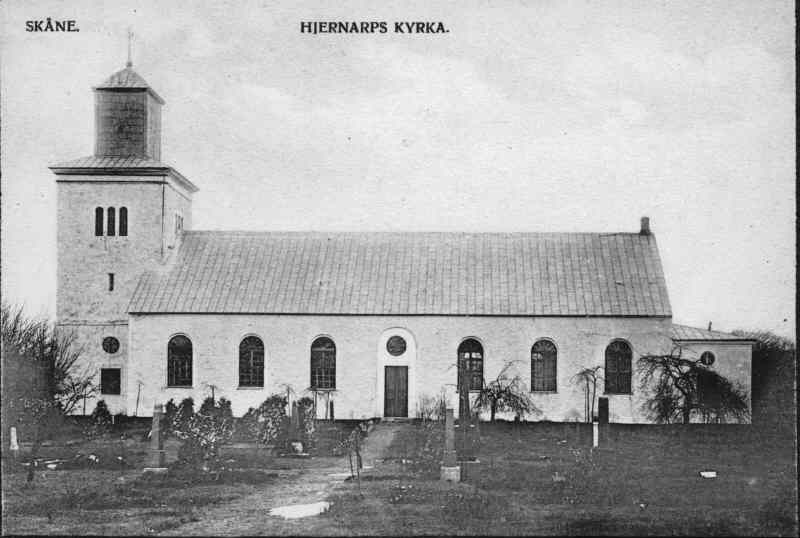 Hjärnarps kyrka mot söder