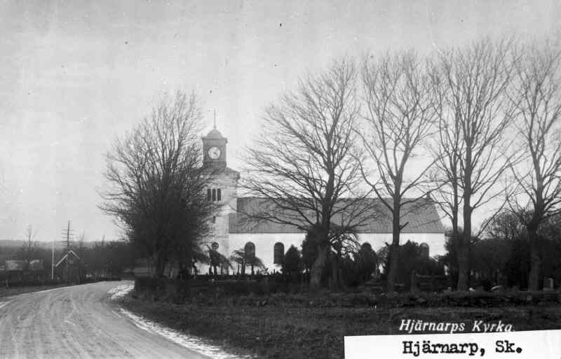 Hjärnarps kyrka mot söder