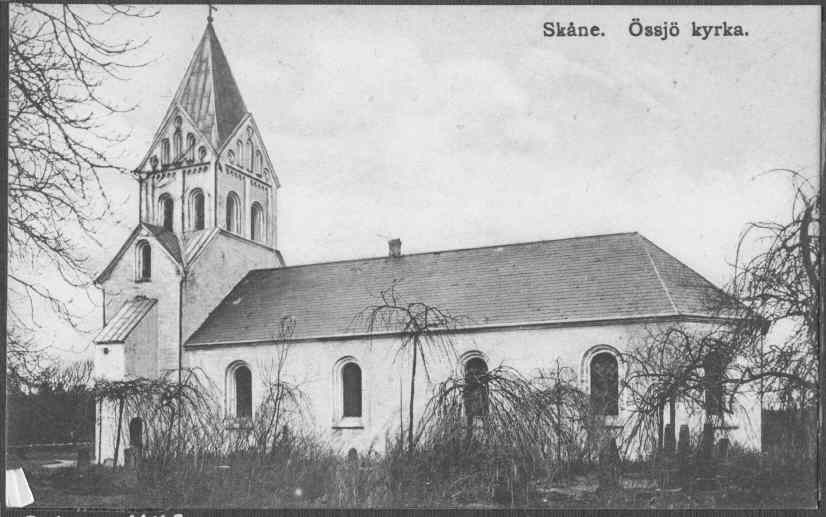 Össjö kyrka mot sydöst