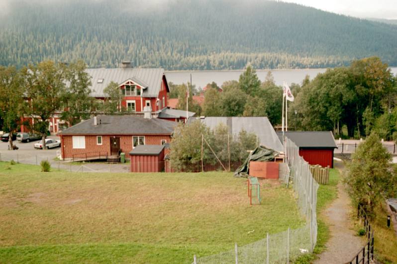 Anläggningen från nordost.