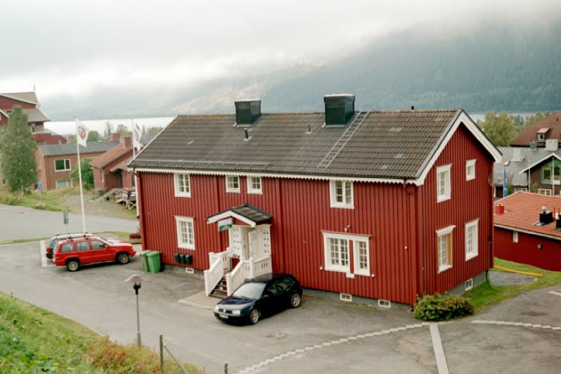 Byggnaden från norr.