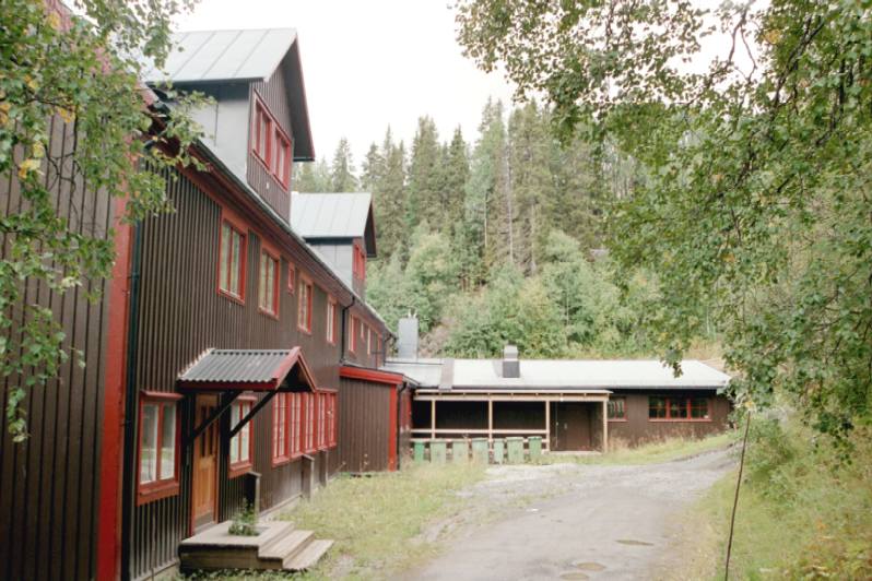 Anläggningen från sydost.