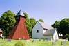 Fullösa kyrka, klockst, kyrkogård, anl. negnr 03-189-12