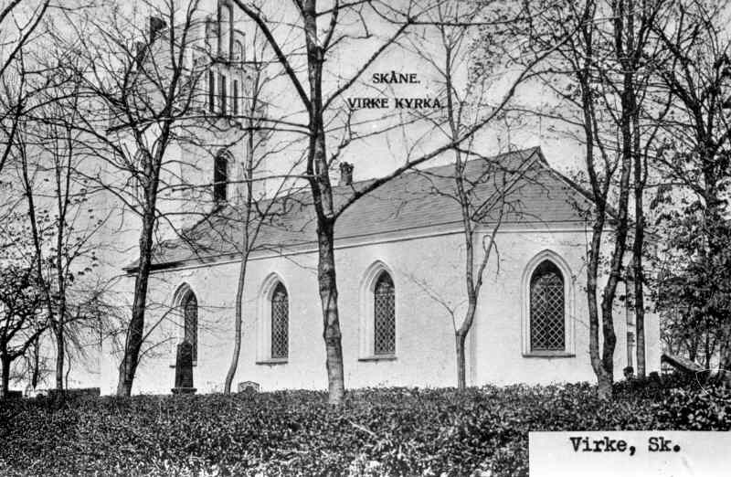 Virke kyrka mot sydöst