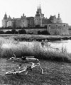 Kalmar slott. Bilden troligen från slutet av 1960-talet.
